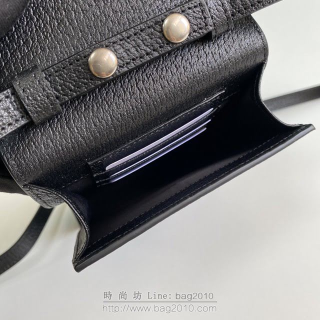 Gucci古馳包包 G家新款男包 625599 古奇男士小斜挎包 Gucci新款黑色手機包 gdj1399